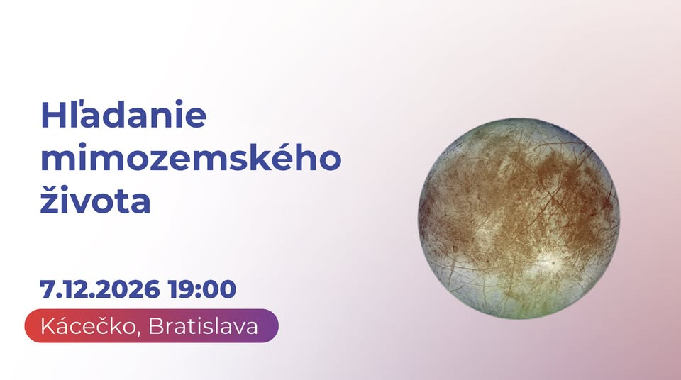 Vedátor : Hľadanie mimozemského života | pondelok 7.12. | 19:00